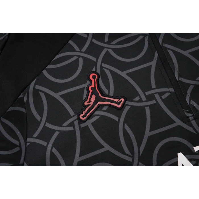 Chandal de Sudadera del Paris Saint-Germain Jordan Nino 2024-25 Negro